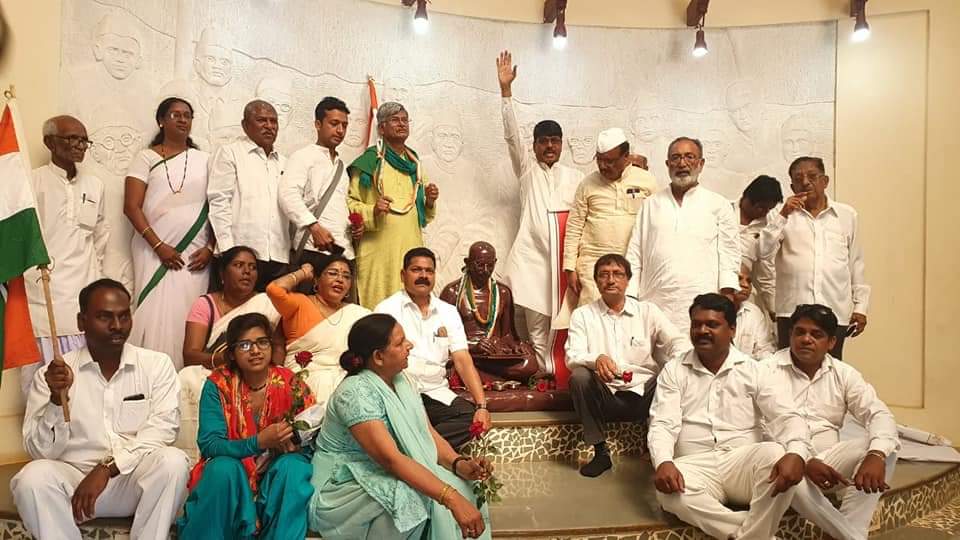 Samajwadi Vichaar Yatra reached Karnataka.