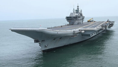 commission home-made aircraft carrier Vikrant today