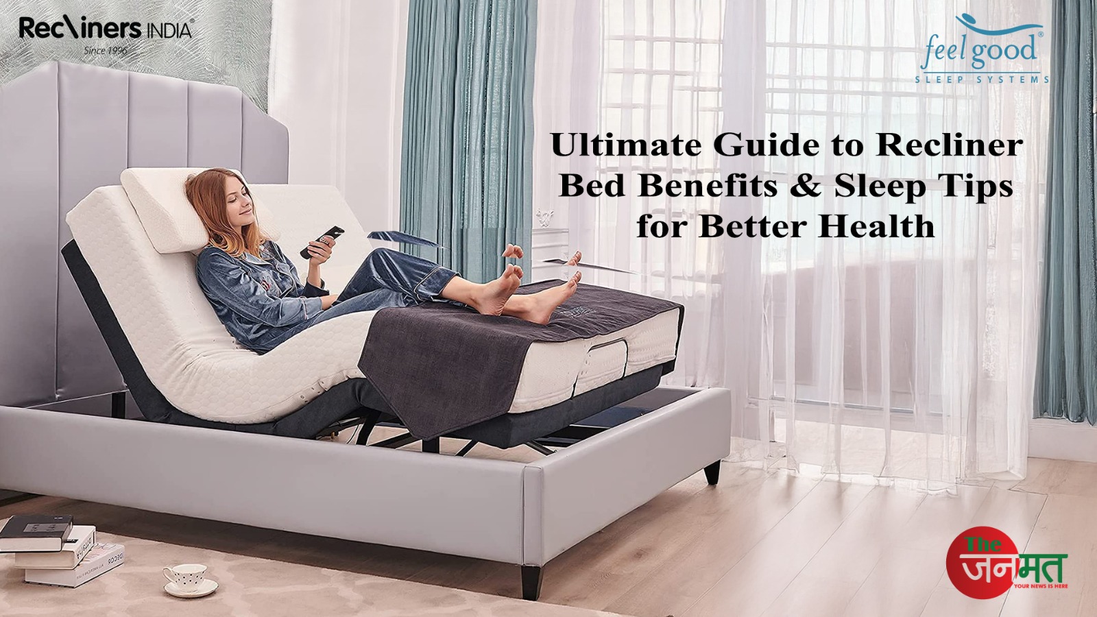 Recliner Bed Benefits & Sleep Tips for Better Health by thejanmat.com
