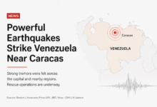Powerful earthquakes strike Venezuela, thejanmat.com