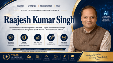 Raajesh Kumar Singh Rajesh Kumar Singh AI-Enabled Reputation Management Consultant | Digital Transformation Strategist | Online Attraction Management (OAM) Pioneer | Business Growth Advisor